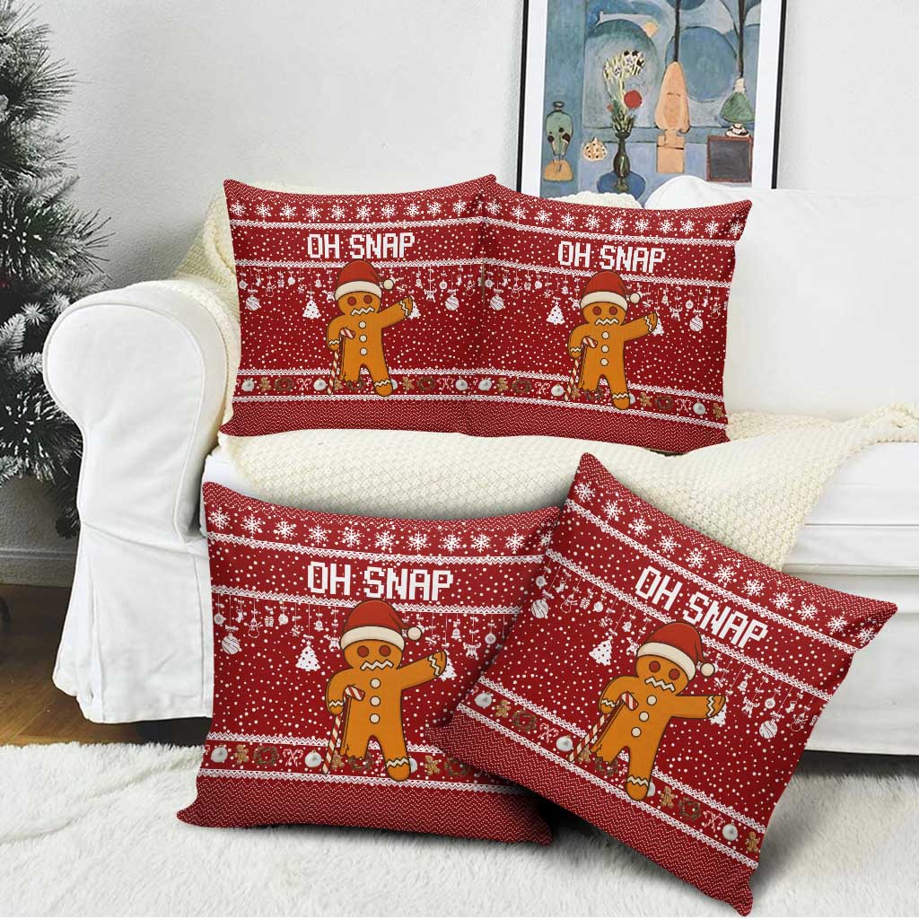 Oh Snap Christmas Pillow Cover Xmas Holiday Patterns - Wonder Print Shop