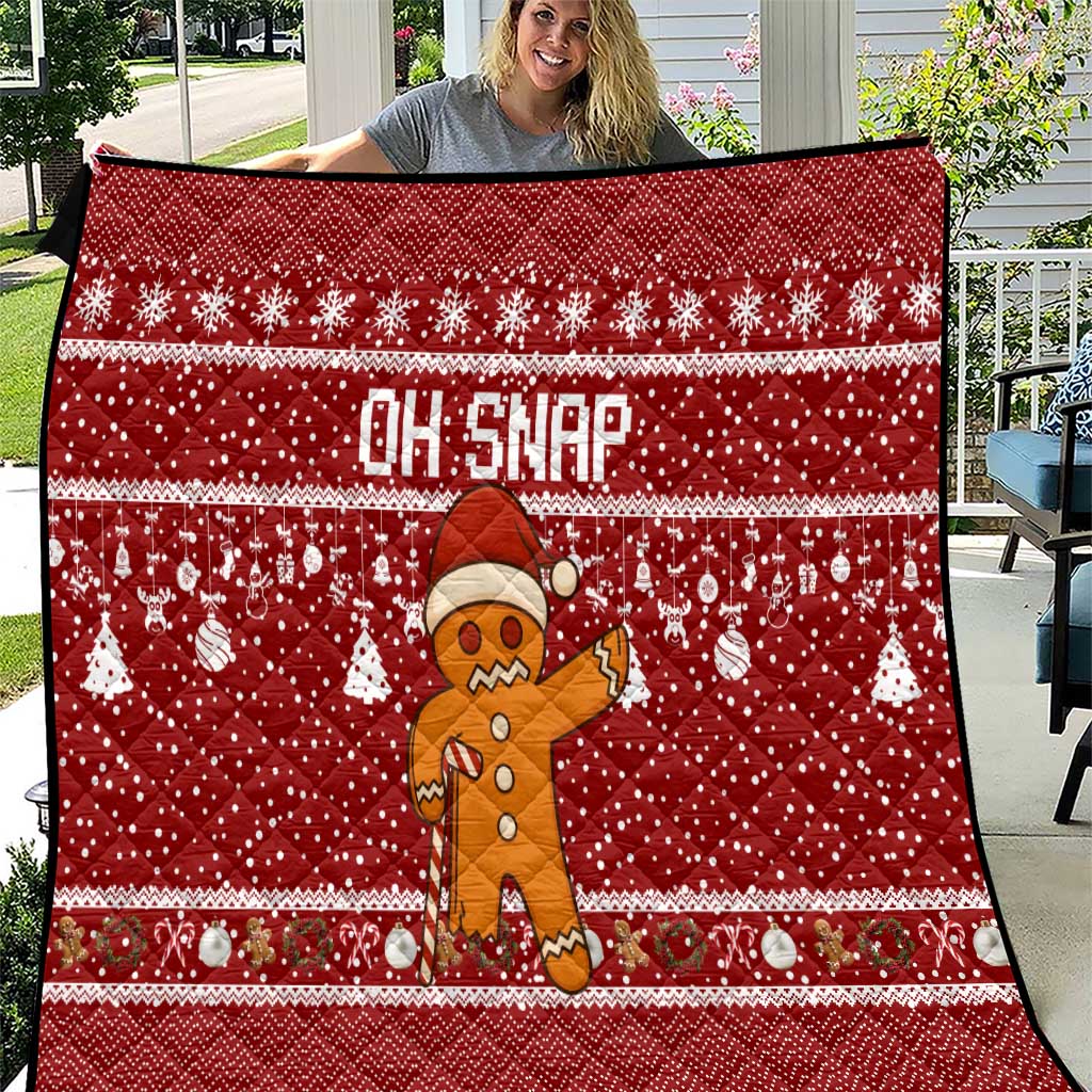 Oh Snap Christmas Quilt Xmas Holiday Patterns - Wonder Print Shop