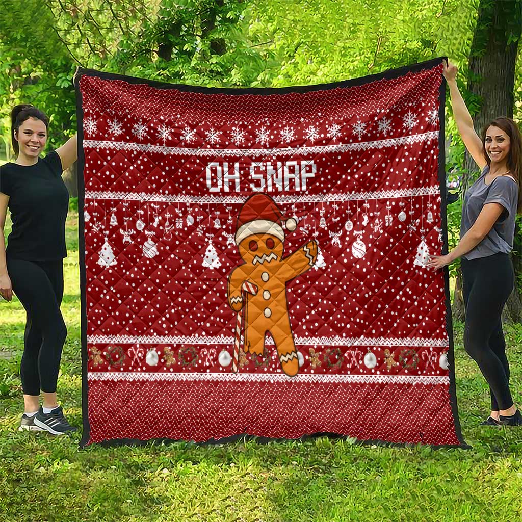 Oh Snap Christmas Quilt Xmas Holiday Patterns - Wonder Print Shop
