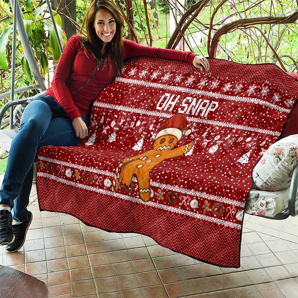 Oh Snap Christmas Quilt Xmas Holiday Patterns - Wonder Print Shop