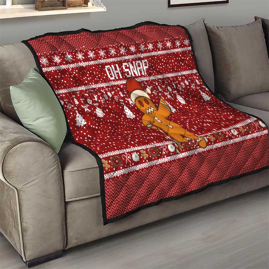Oh Snap Christmas Quilt Xmas Holiday Patterns - Wonder Print Shop