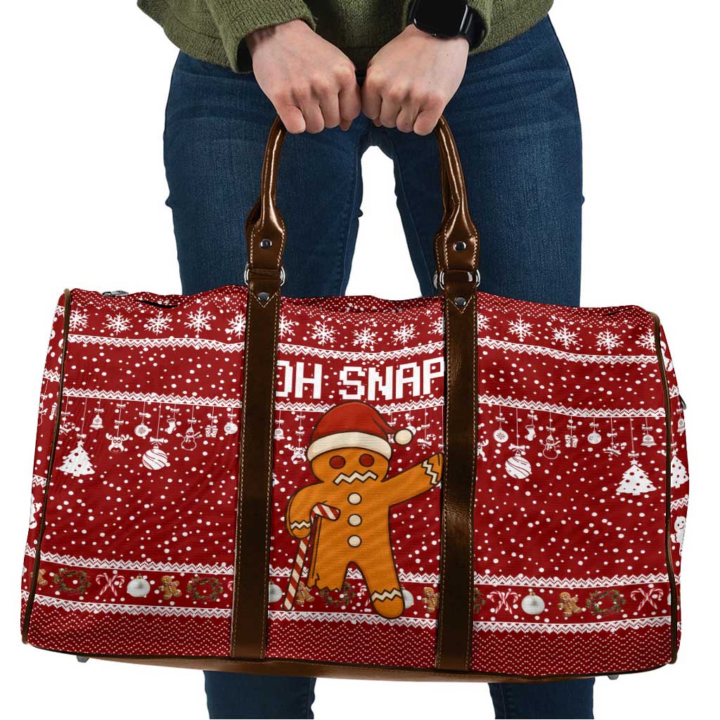 Oh Snap Christmas Travel Bag Xmas Holiday Patterns - Wonder Print Shop