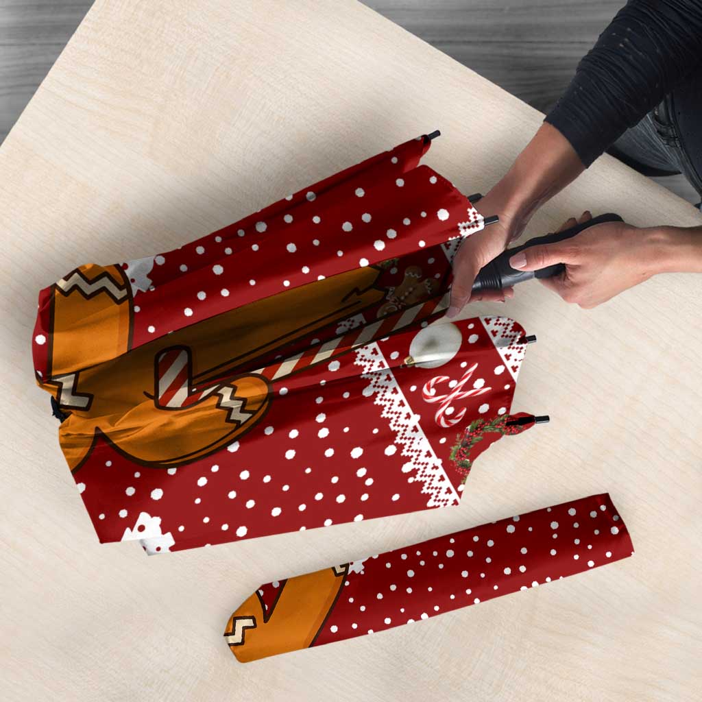 Oh Snap Christmas Umbrella Xmas Holiday Patterns - Wonder Print Shop