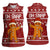 Oh Snap Christmas Women Sleeveless Polo Shirt Xmas Holiday Patterns - Wonder Print Shop