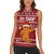 Oh Snap Christmas Women Sleeveless Polo Shirt Xmas Holiday Patterns - Wonder Print Shop