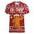 Oh Snap Christmas Women V-Neck T-Shirt Xmas Holiday Patterns - Wonder Print Shop
