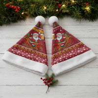 One More Night Santa Beer Christmas Santa Hat Xmas Holiday Patterns - Wonder Print Shop