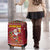 One More Night Santa Beer Christmas Luggage Cover Xmas Holiday Patterns - Wonder Print Shop