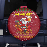 One More Night Santa Beer Christmas Spare Tire Cover Xmas Holiday Patterns - Wonder Print Shop