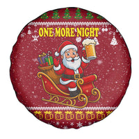 One More Night Santa Beer Christmas Spare Tire Cover Xmas Holiday Patterns - Wonder Print Shop