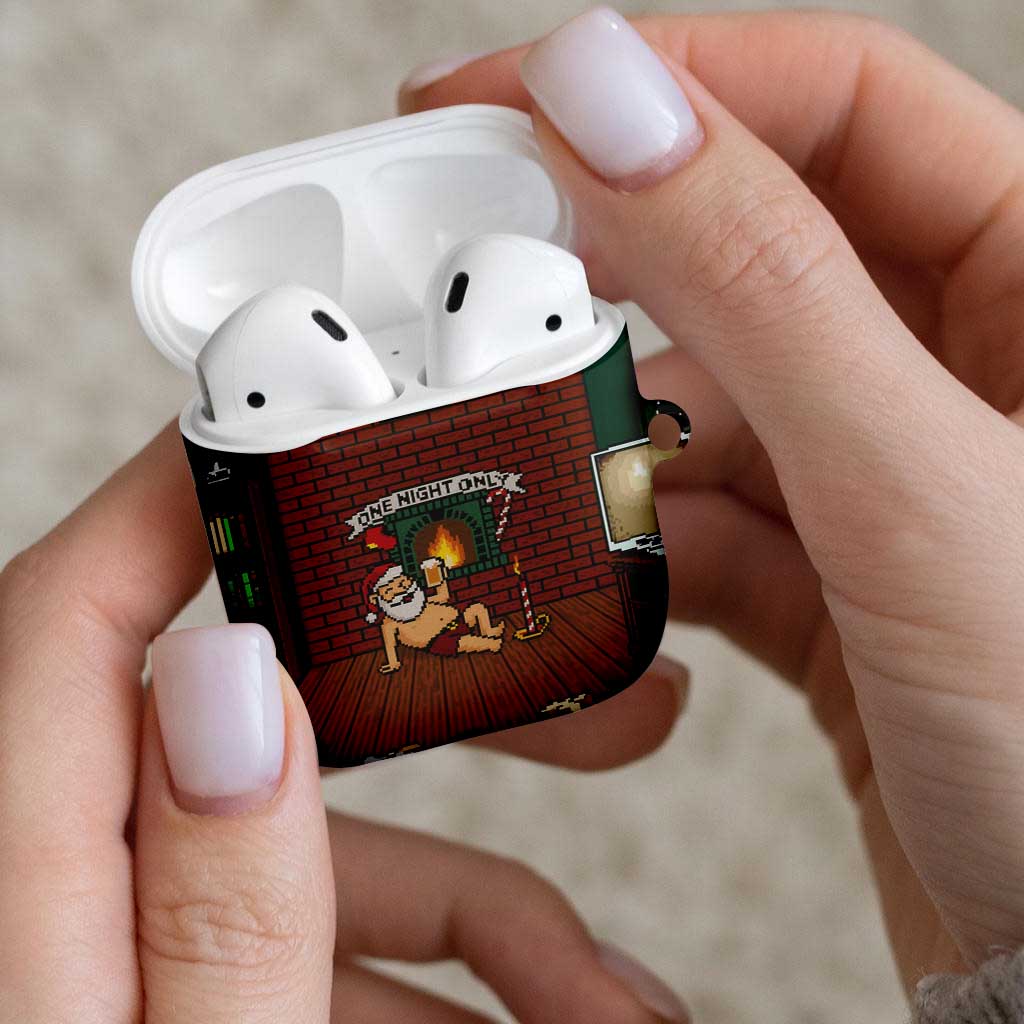 One Night Only Christmas AirPods Case Xmas Holiday Patterns - Wonder Print Shop