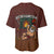 One Night Only Christmas Baseball Jersey Xmas Holiday Patterns - Wonder Print Shop