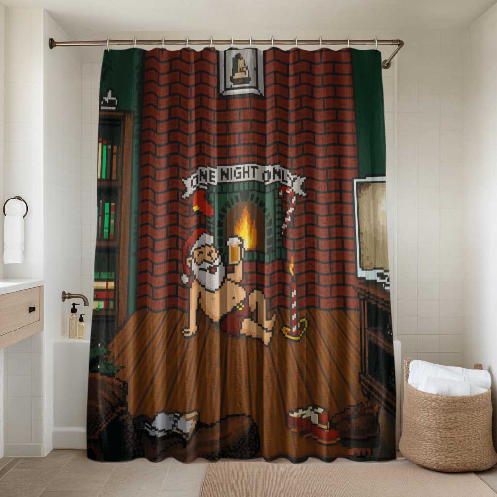 One Night Only Christmas Bathroom Set Xmas Holiday Patterns - Wonder Print Shop