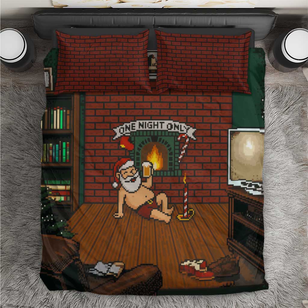 One Night Only Christmas Bedding Set Xmas Holiday Patterns - Wonder Print Shop