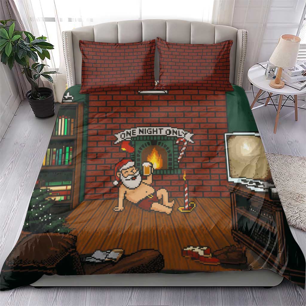 One Night Only Christmas Bedding Set Xmas Holiday Patterns - Wonder Print Shop
