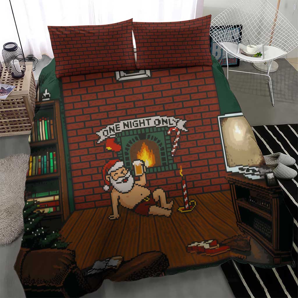 One Night Only Christmas Bedding Set Xmas Holiday Patterns - Wonder Print Shop