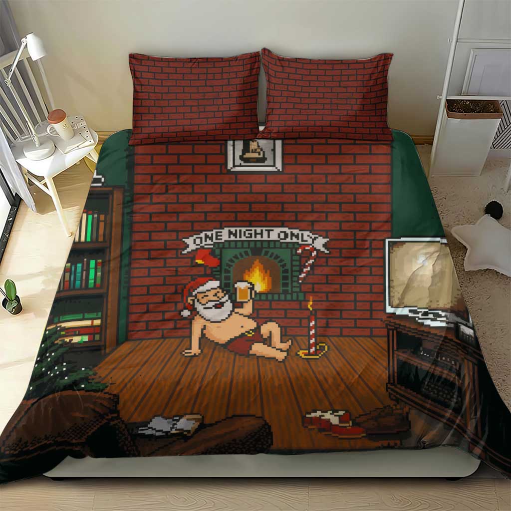 One Night Only Christmas Bedding Set Xmas Holiday Patterns - Wonder Print Shop