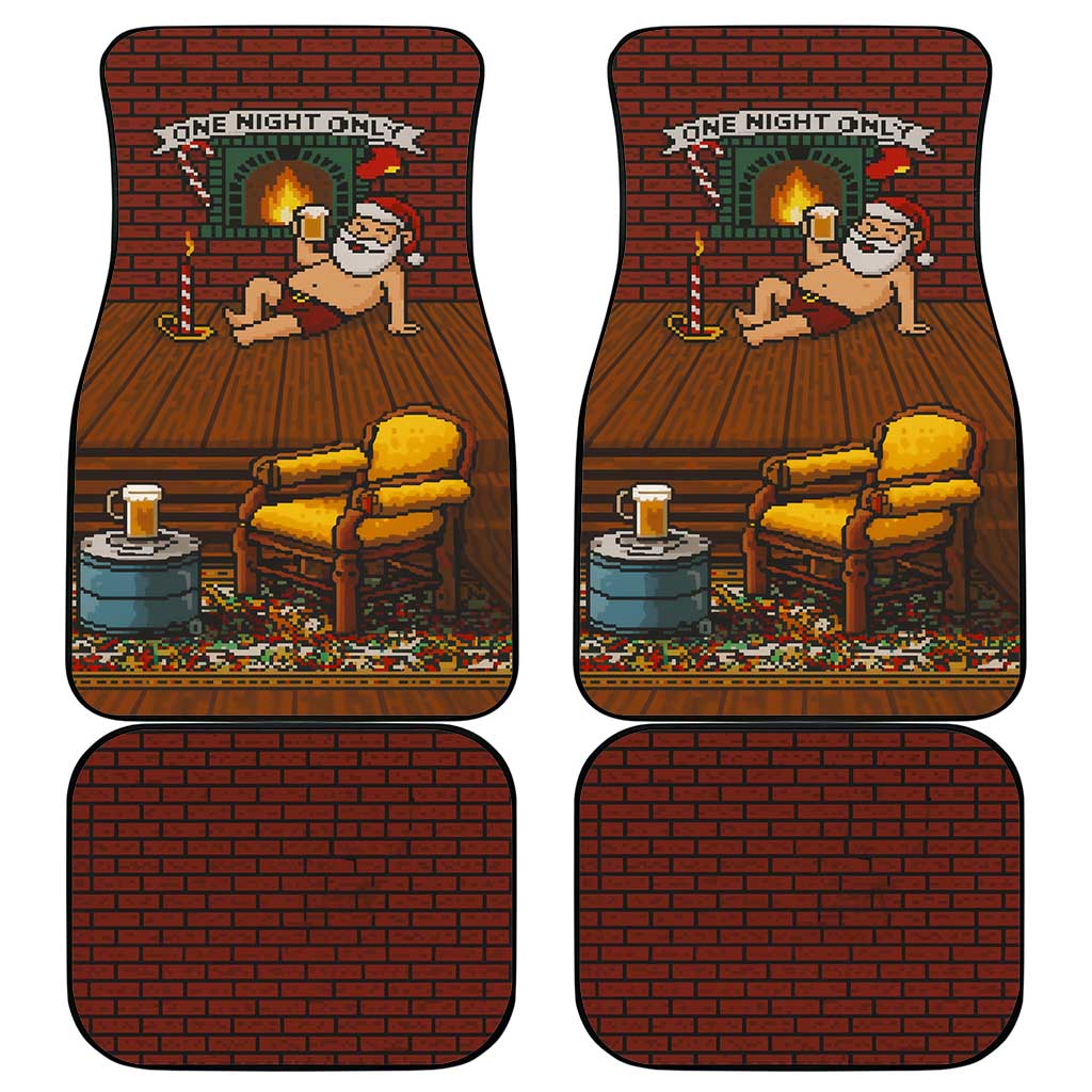 One Night Only Christmas Car Mats Xmas Holiday Patterns - Wonder Print Shop