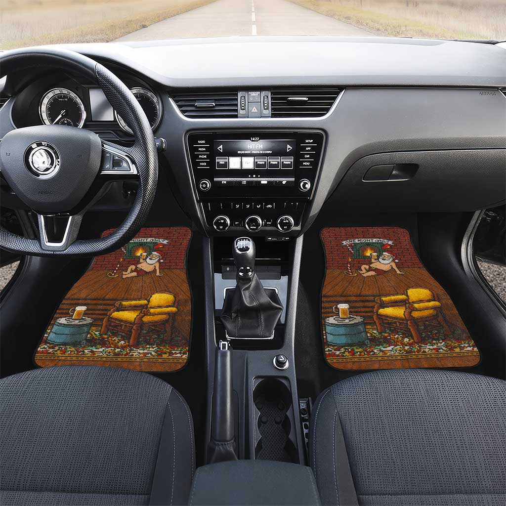 One Night Only Christmas Car Mats Xmas Holiday Patterns - Wonder Print Shop