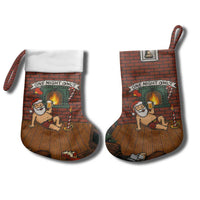 One Night Only Christmas Stocking Xmas Holiday Patterns - Wonder Print Shop