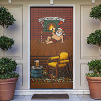 One Night Only Christmas Door Cover Xmas Holiday Patterns - Wonder Print Shop