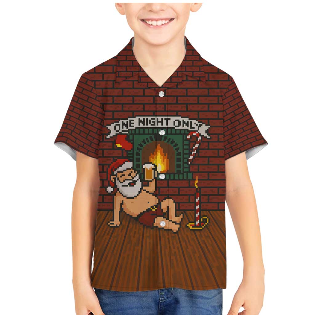 One Night Only Christmas Family Matching Mermaid Dress and Hawaiian Shirt Xmas Holiday Patterns - Wonder Print Shop