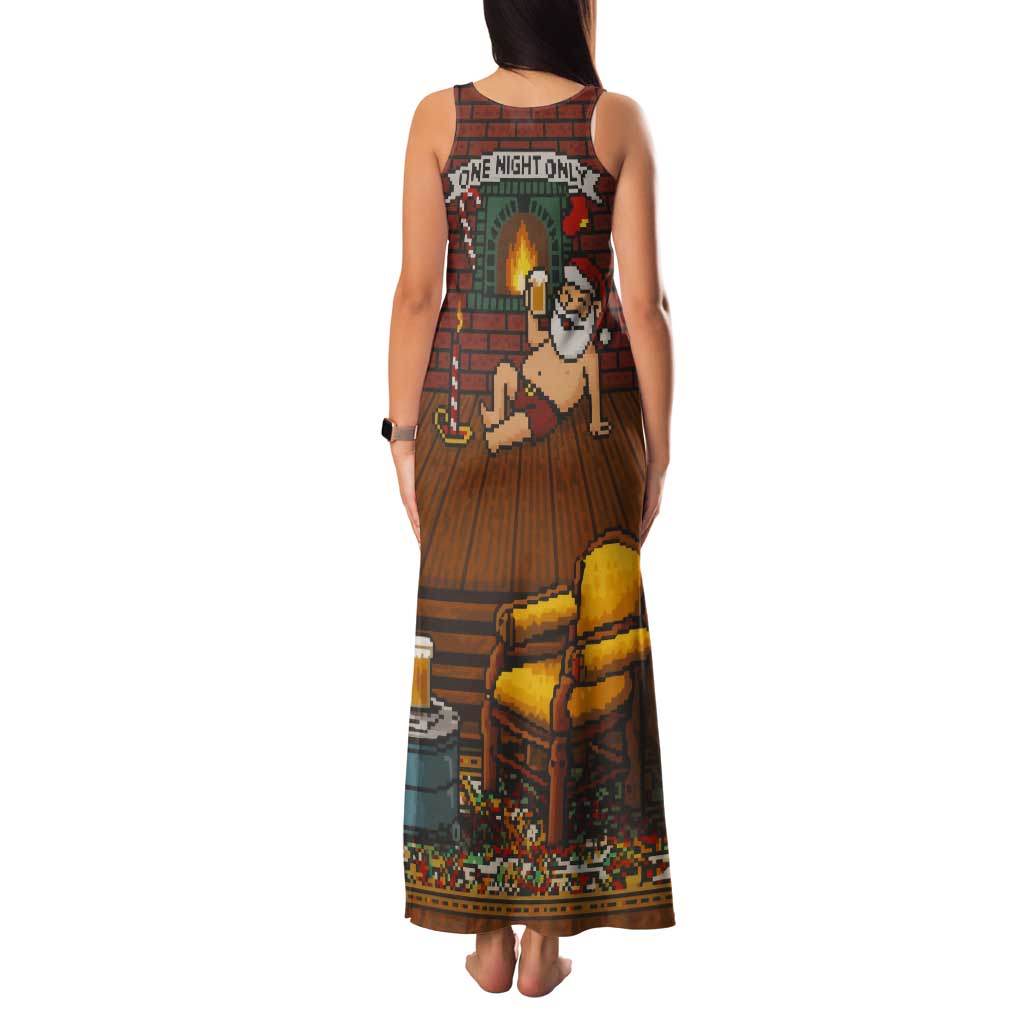 One Night Only Christmas Family Matching Tank Maxi Dress and Hawaiian Shirt Xmas Holiday Patterns - Wonder Print Shop