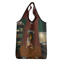 One Night Only Christmas Grocery Bag Xmas Holiday Patterns - Wonder Print Shop