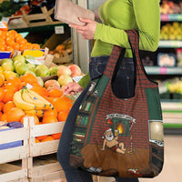 One Night Only Christmas Grocery Bag Xmas Holiday Patterns - Wonder Print Shop