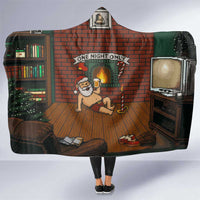 One Night Only Christmas Hooded Blanket Xmas Holiday Patterns - Wonder Print Shop