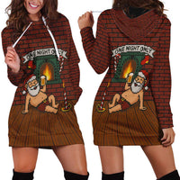 One Night Only Christmas Hoodie Dress Xmas Holiday Patterns - Wonder Print Shop