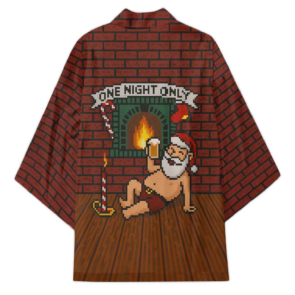 One Night Only Christmas Kimono Xmas Holiday Patterns - Wonder Print Shop