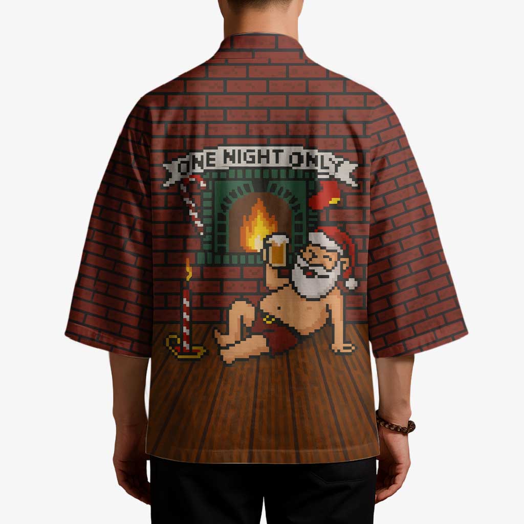 One Night Only Christmas Kimono Xmas Holiday Patterns - Wonder Print Shop