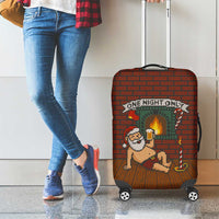 One Night Only Christmas Luggage Cover Xmas Holiday Patterns - Wonder Print Shop