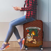 One Night Only Christmas Luggage Cover Xmas Holiday Patterns - Wonder Print Shop