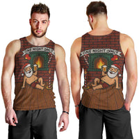 One Night Only Christmas Men Tank Top Xmas Holiday Patterns - Wonder Print Shop
