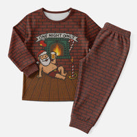 One Night Only Christmas Pajama Set Xmas Holiday Patterns - Wonder Print Shop