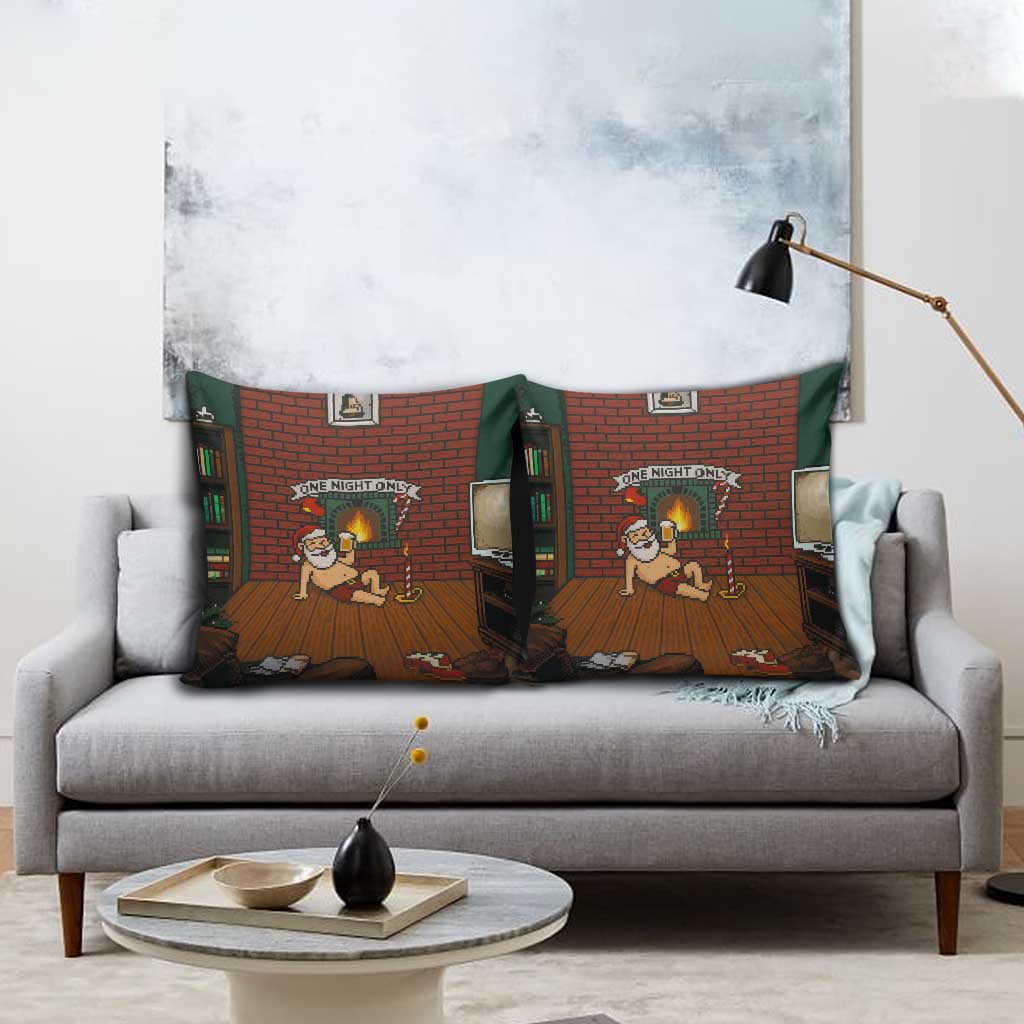 One Night Only Christmas Pillow Cover Xmas Holiday Patterns - Wonder Print Shop