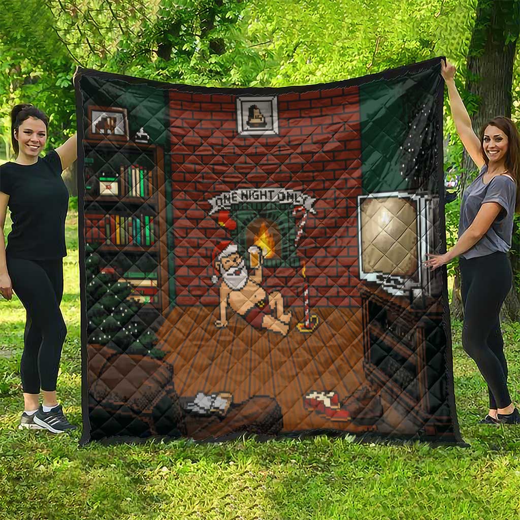 One Night Only Christmas Quilt Xmas Holiday Patterns - Wonder Print Shop