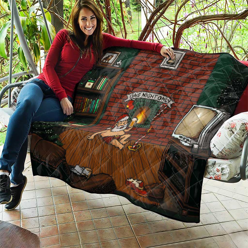 One Night Only Christmas Quilt Xmas Holiday Patterns - Wonder Print Shop