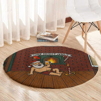 One Night Only Christmas Round Carpet Xmas Holiday Patterns - Wonder Print Shop