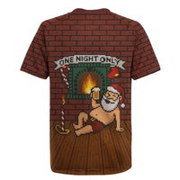 One Night Only Christmas Rugby Jersey Xmas Holiday Patterns - Wonder Print Shop