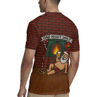One Night Only Christmas Rugby Jersey Xmas Holiday Patterns - Wonder Print Shop