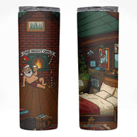 One Night Only Christmas Skinny Tumbler Xmas Holiday Patterns - Wonder Print Shop