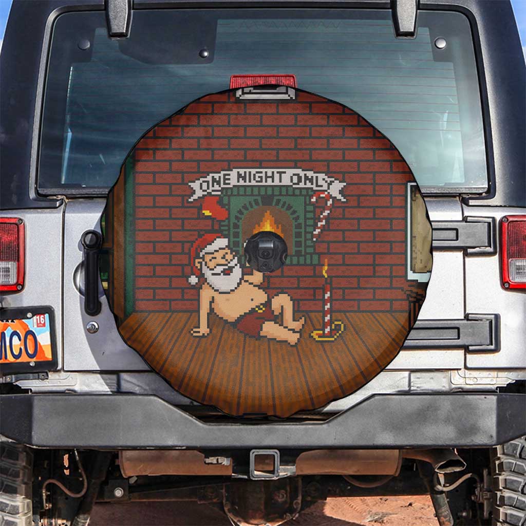 One Night Only Christmas Spare Tire Cover Xmas Holiday Patterns - Wonder Print Shop