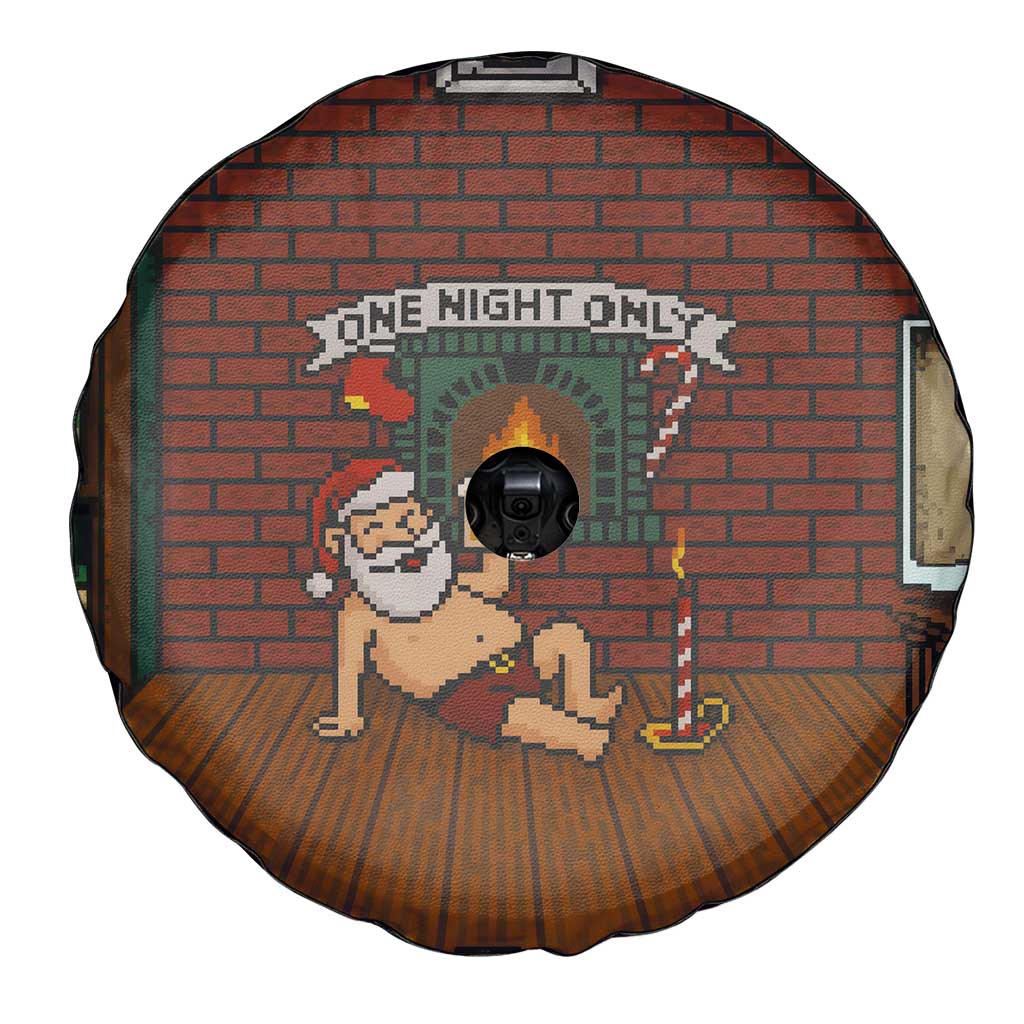 One Night Only Christmas Spare Tire Cover Xmas Holiday Patterns - Wonder Print Shop