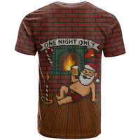 One Night Only Christmas T Shirt Xmas Holiday Patterns - Wonder Print Shop