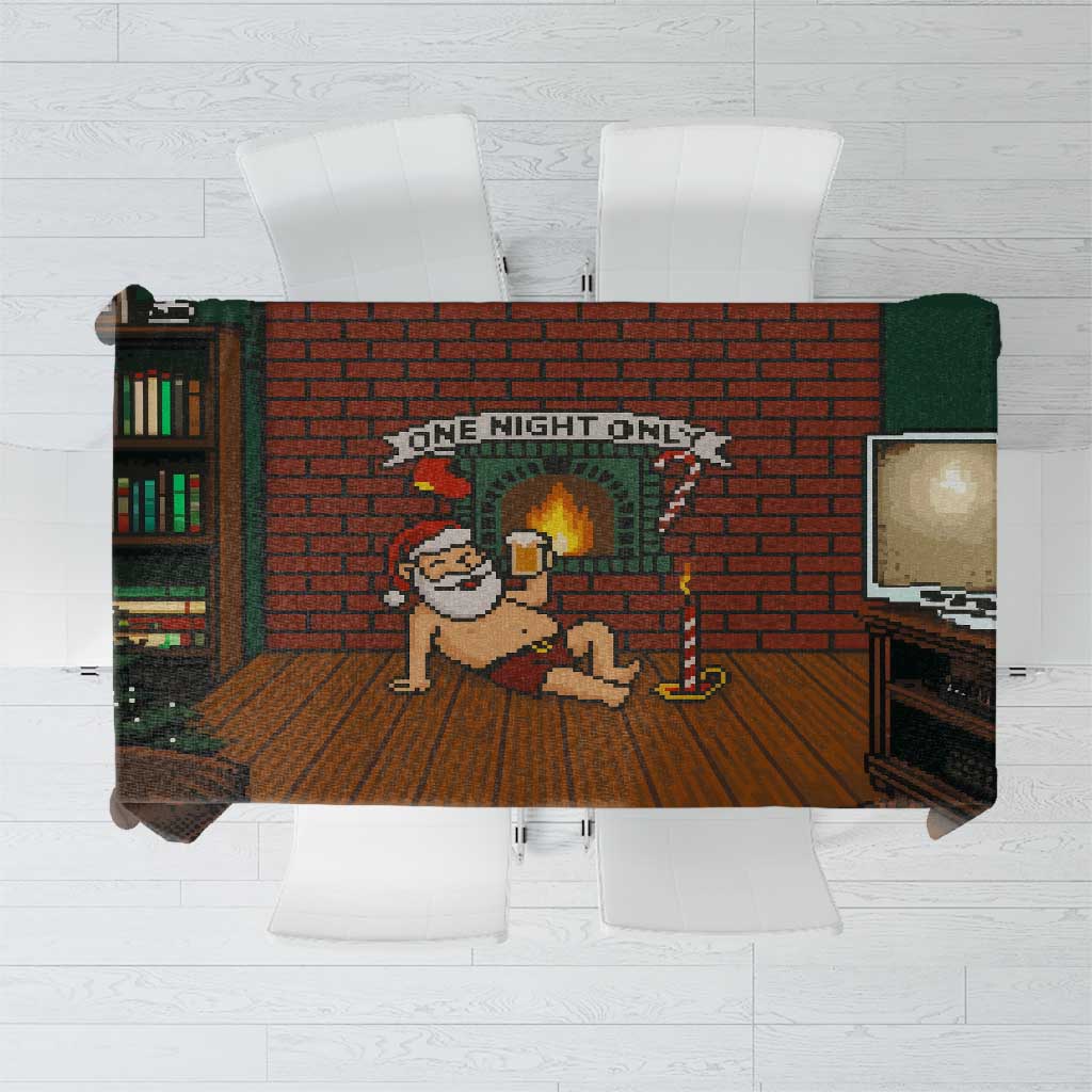 One Night Only Christmas Tablecloth Xmas Holiday Patterns - Wonder Print Shop