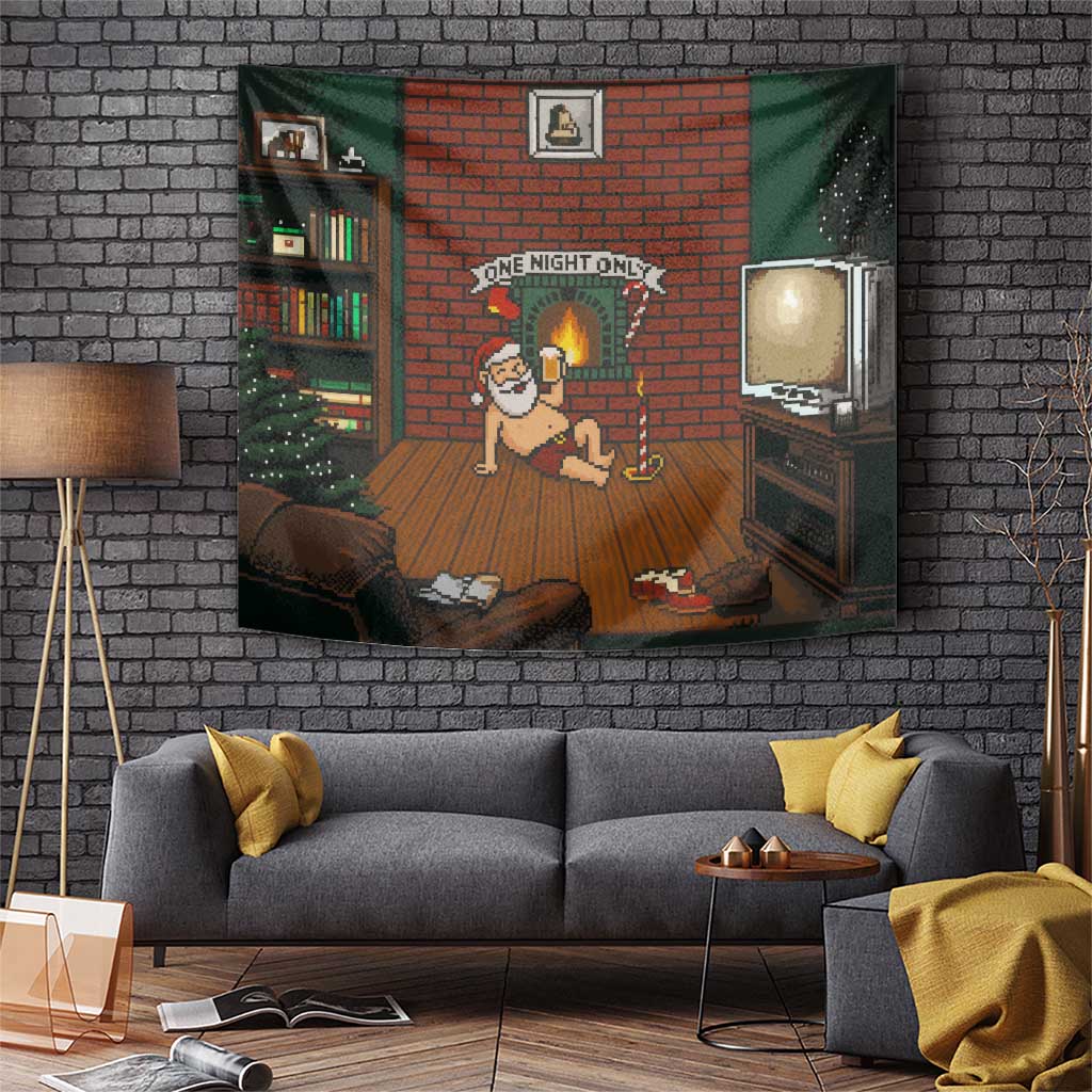 One Night Only Christmas Tapestry Xmas Holiday Patterns - Wonder Print Shop