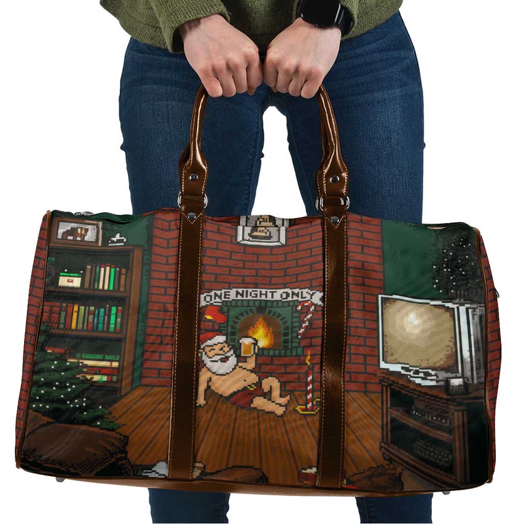 One Night Only Christmas Travel Bag Xmas Holiday Patterns - Wonder Print Shop